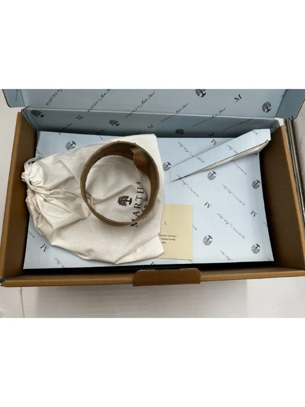 NIB Martha Stewart 4 Qt Tri-Ply Stainless Steel Sauce Pan w/Lid New In Box